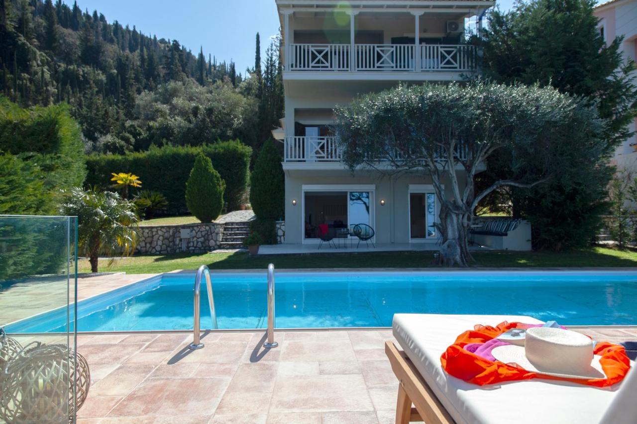 Villa Casa Azul With Private Pool Áyios Nikítas Buitenkant foto